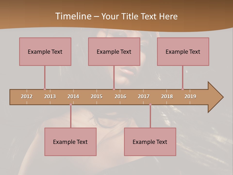 Concept Clock Retro PowerPoint Template
