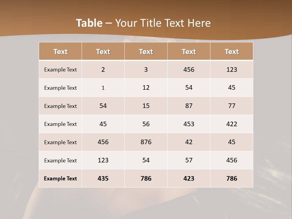 Concept Clock Retro PowerPoint Template