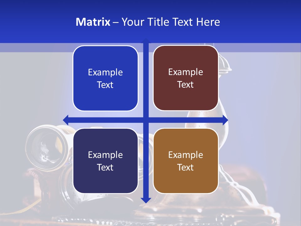 Concept Clock Retro PowerPoint Template