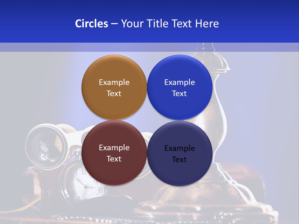 Concept Clock Retro PowerPoint Template