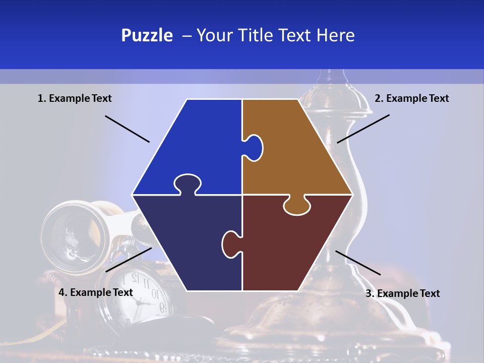 Concept Clock Retro PowerPoint Template