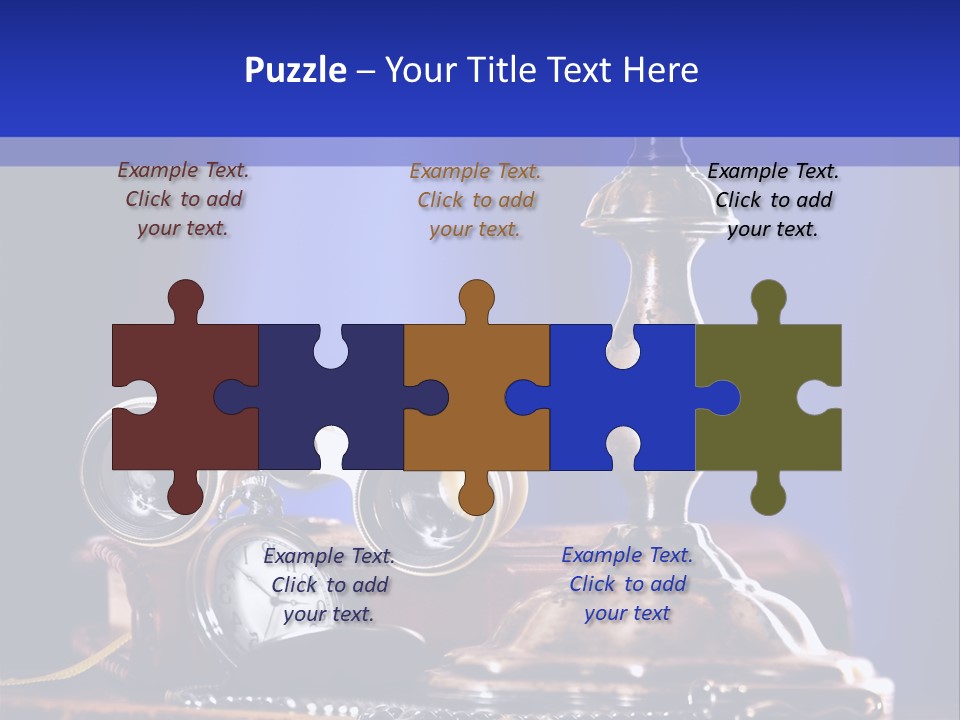 Concept Clock Retro PowerPoint Template
