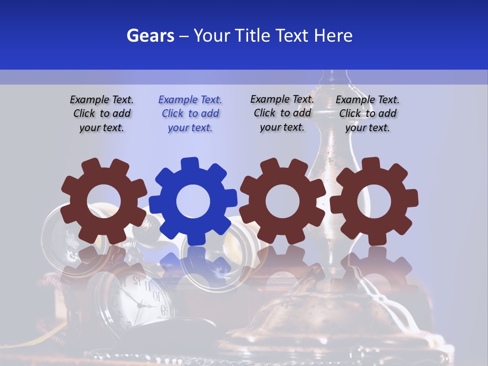 Concept Clock Retro PowerPoint Template