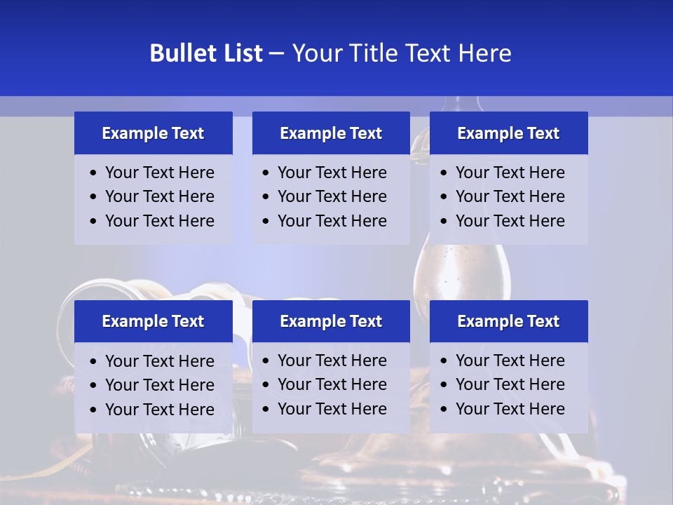 Concept Clock Retro PowerPoint Template