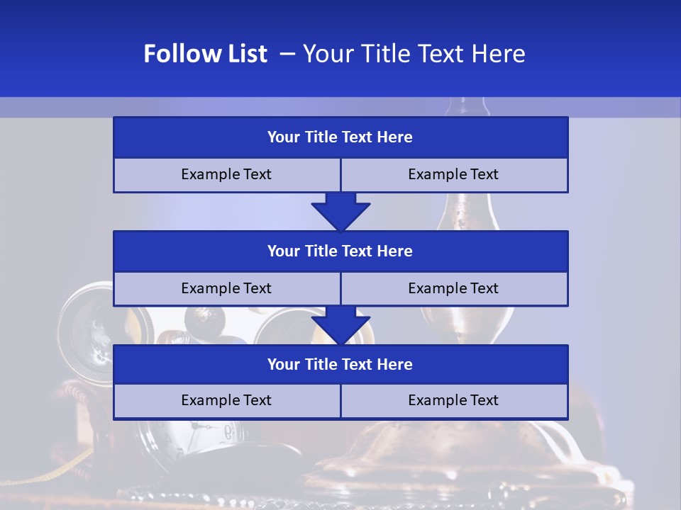Concept Clock Retro PowerPoint Template