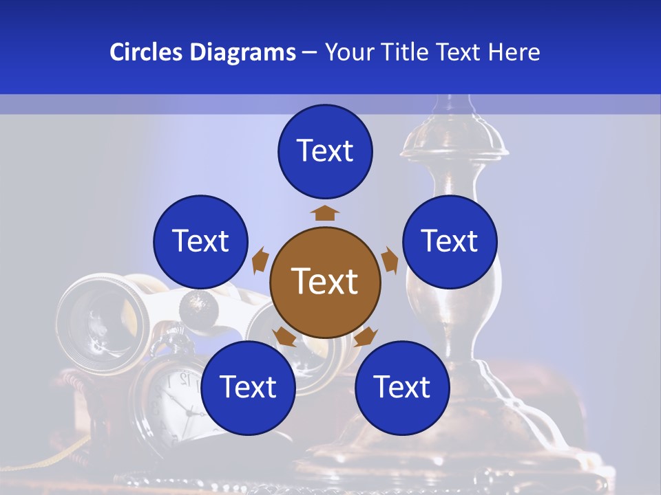 Concept Clock Retro PowerPoint Template