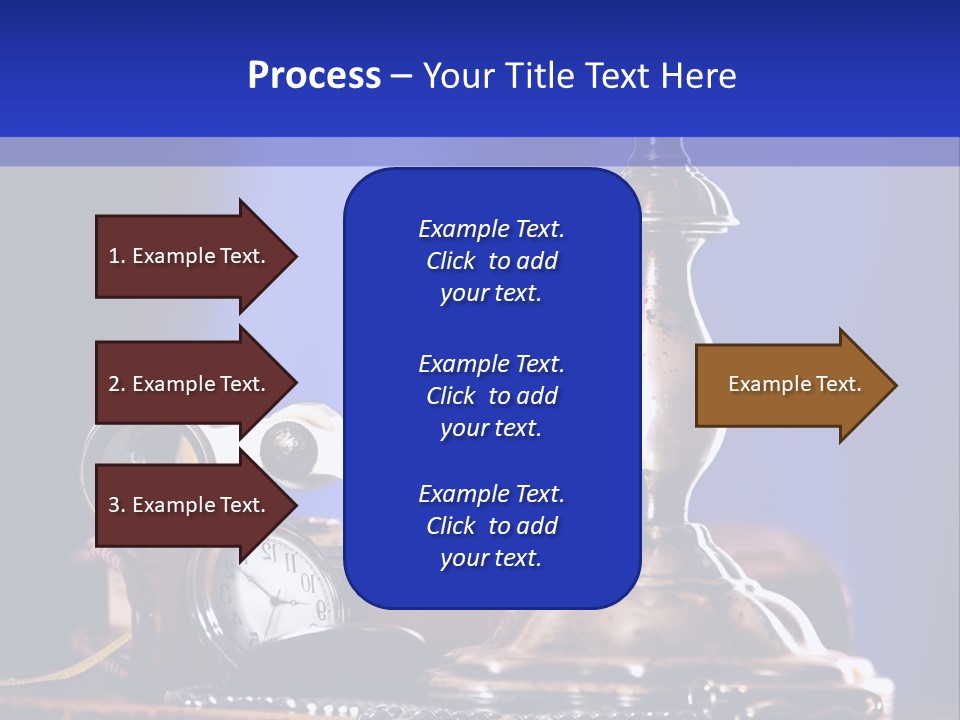 Concept Clock Retro PowerPoint Template