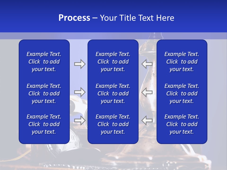 Concept Clock Retro PowerPoint Template
