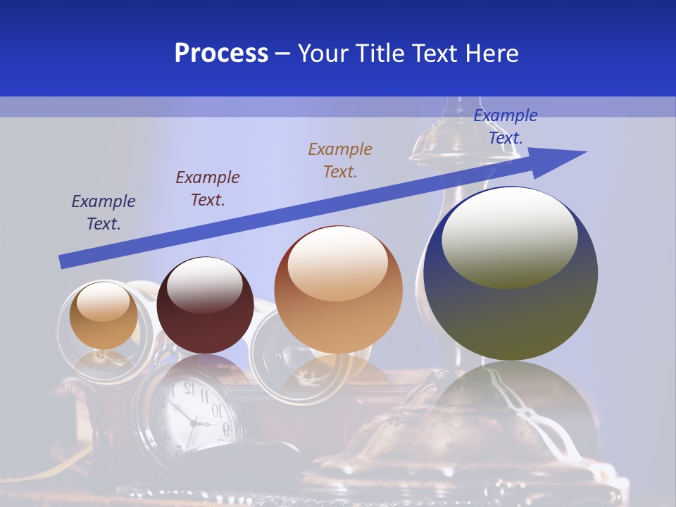 Concept Clock Retro PowerPoint Template