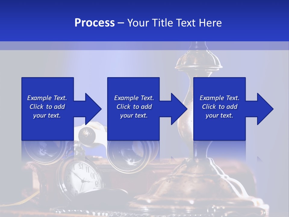 Concept Clock Retro PowerPoint Template