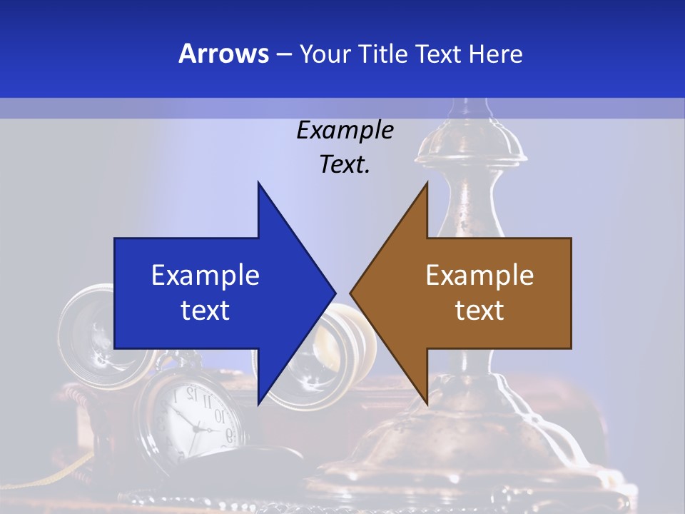 Concept Clock Retro PowerPoint Template