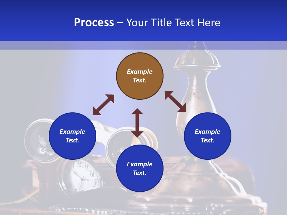 Concept Clock Retro PowerPoint Template