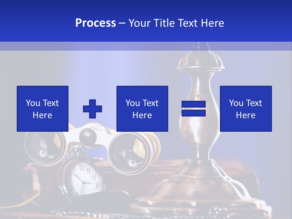 Concept Clock Retro PowerPoint Template