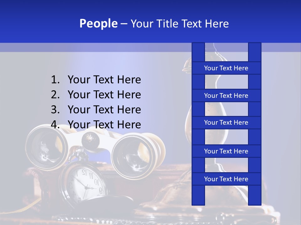 Concept Clock Retro PowerPoint Template
