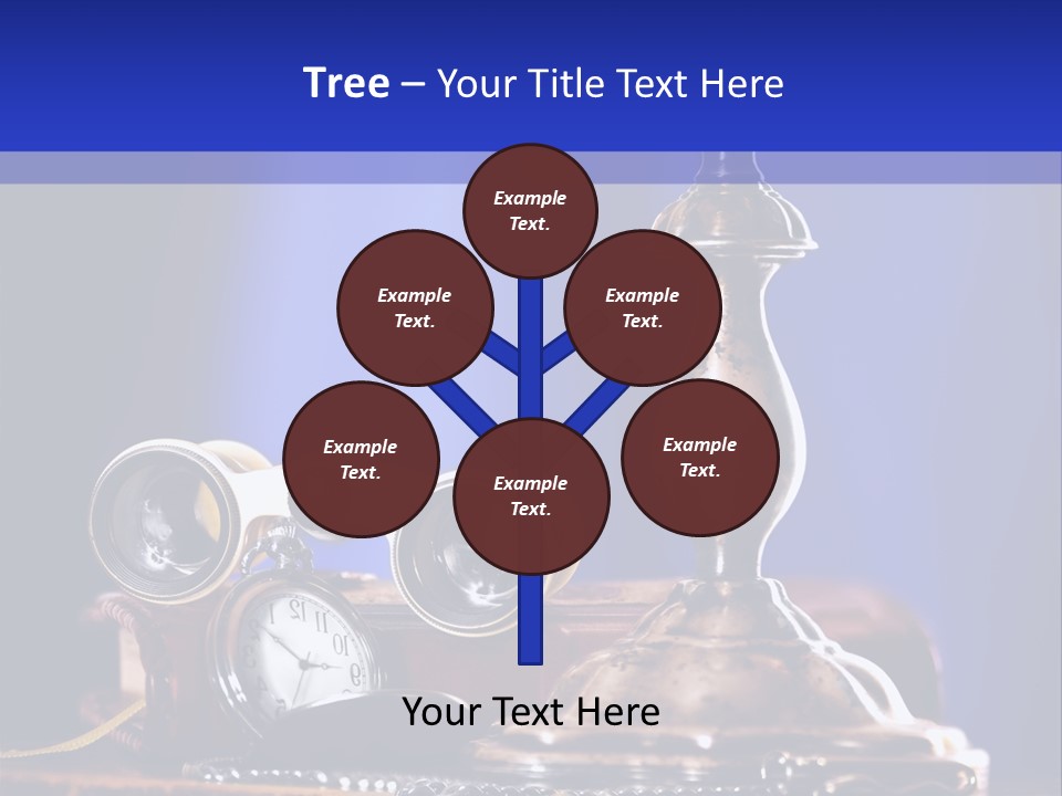 Concept Clock Retro PowerPoint Template