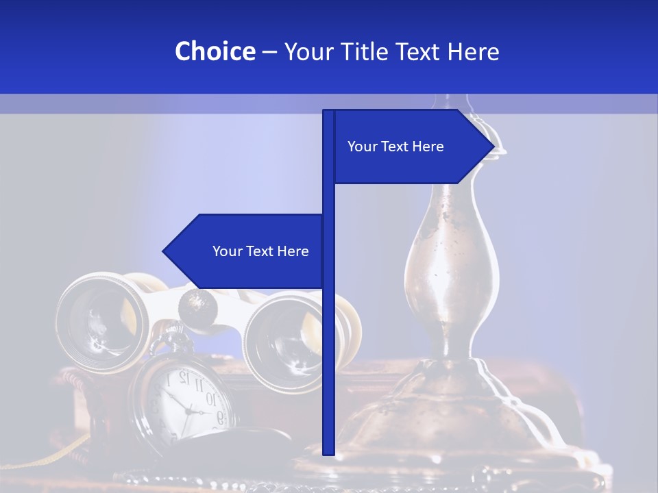 Concept Clock Retro PowerPoint Template