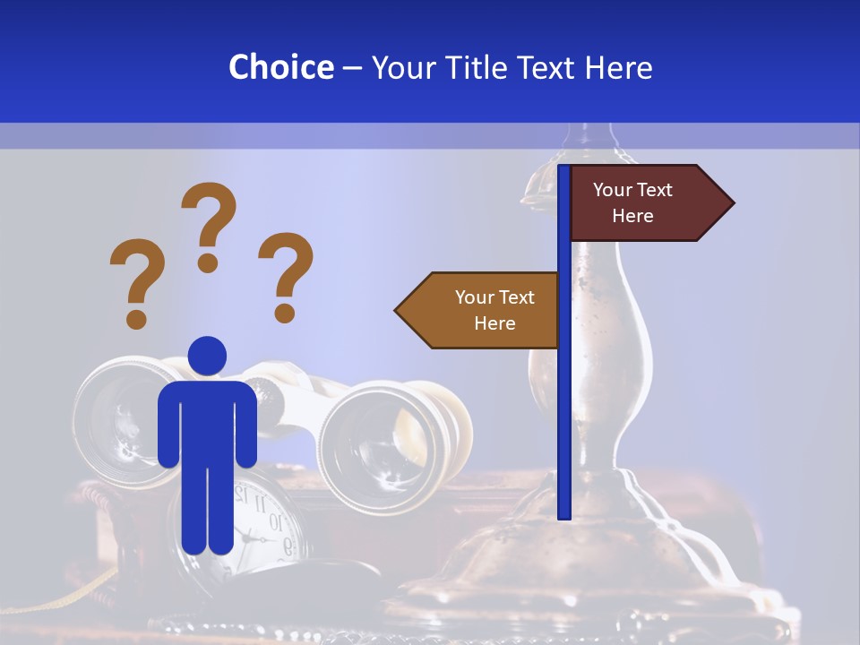 Concept Clock Retro PowerPoint Template