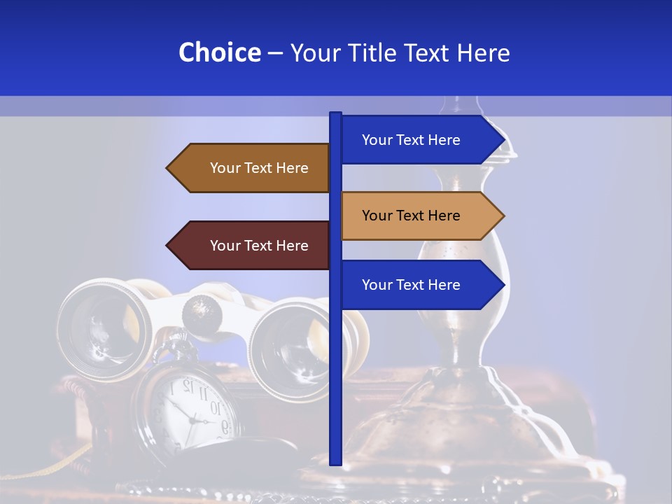 Concept Clock Retro PowerPoint Template
