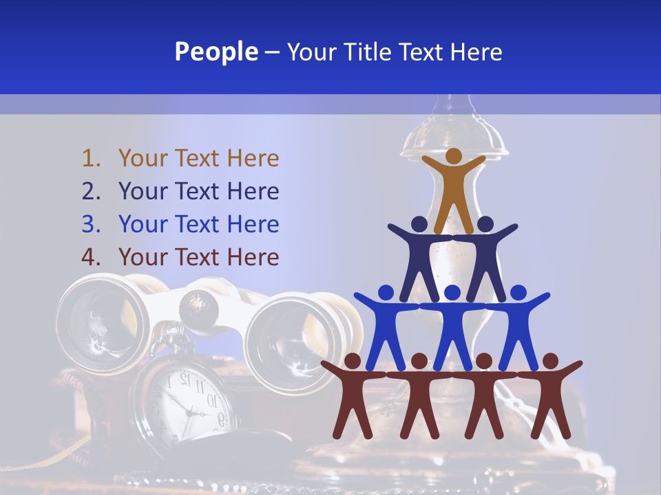 Concept Clock Retro PowerPoint Template