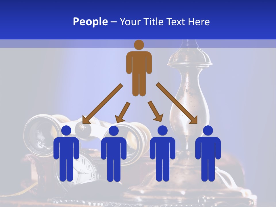 Concept Clock Retro PowerPoint Template