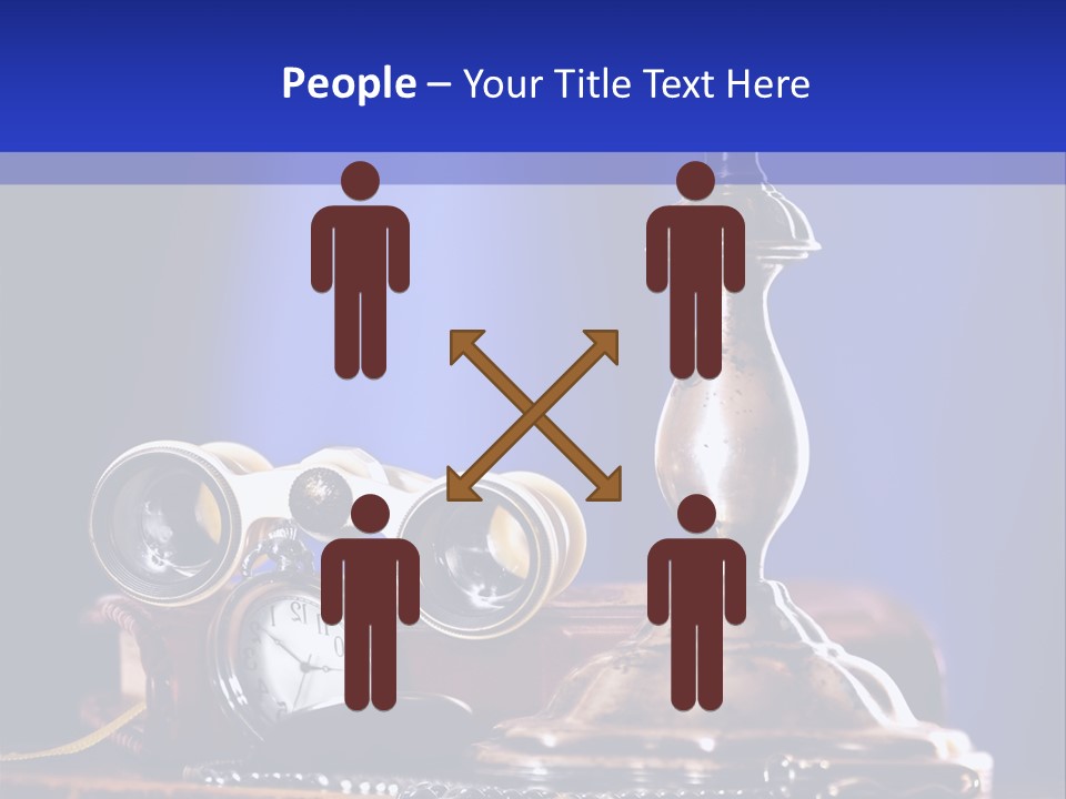 Concept Clock Retro PowerPoint Template