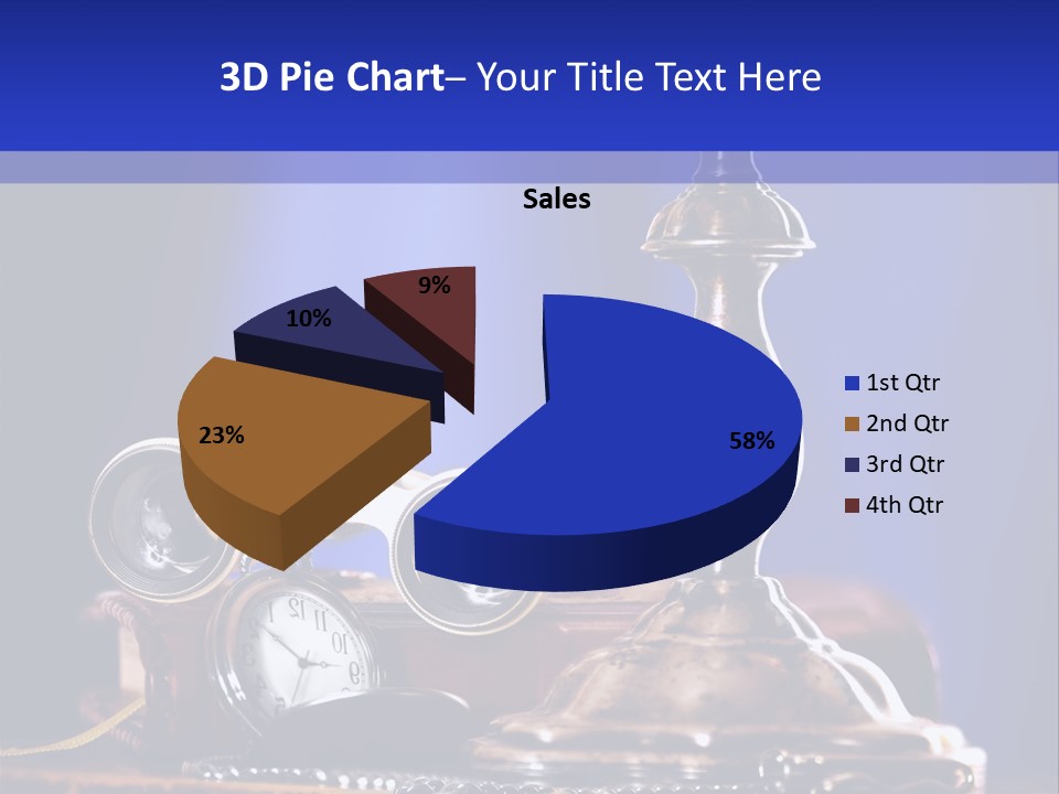 Concept Clock Retro PowerPoint Template