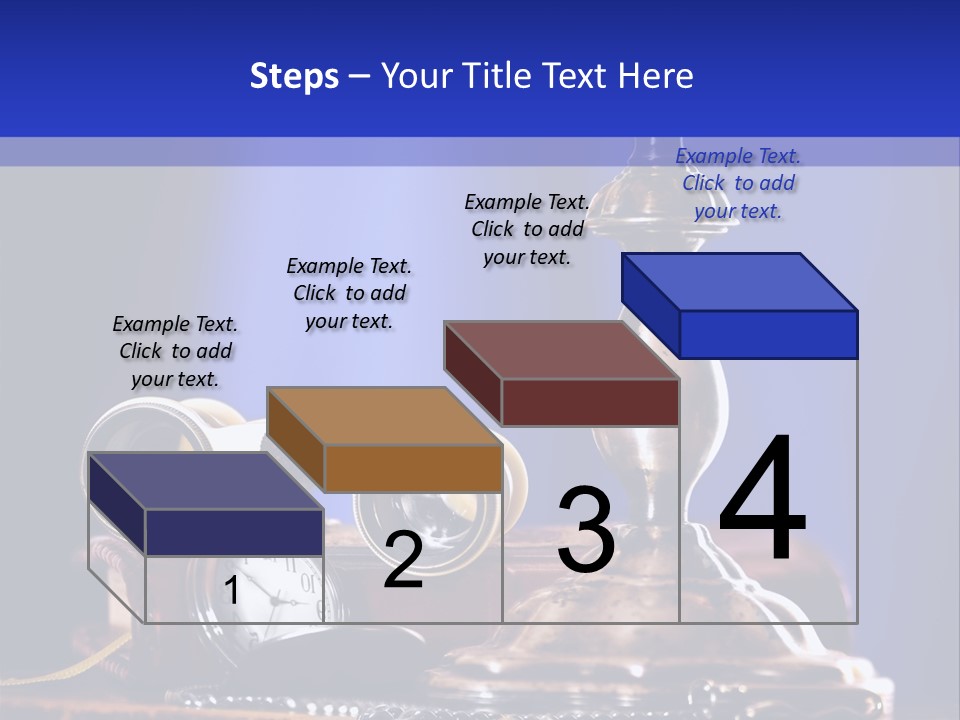 Concept Clock Retro PowerPoint Template
