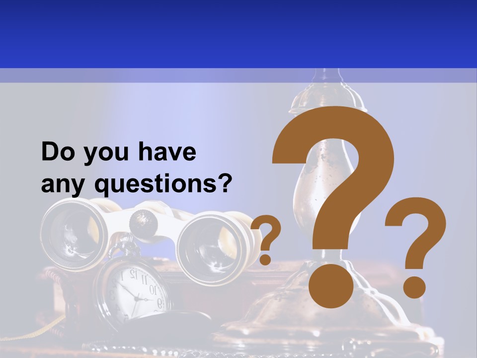 Concept Clock Retro PowerPoint Template