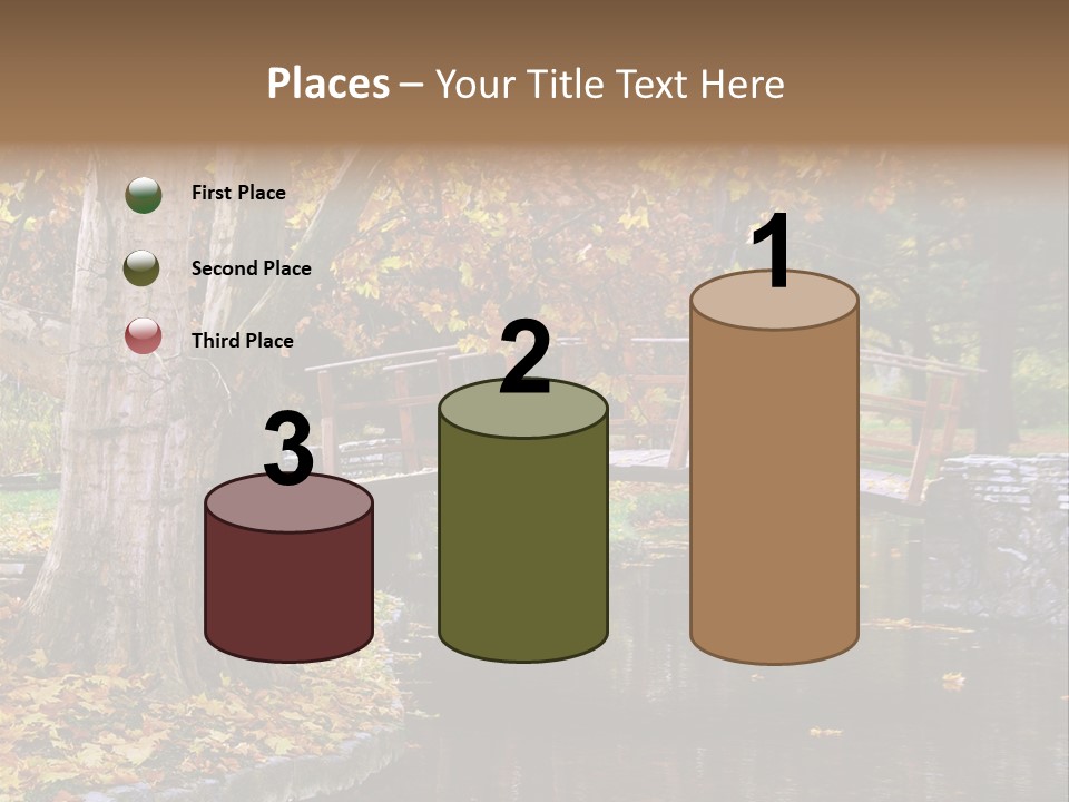 Autumn Bridge PowerPoint Template