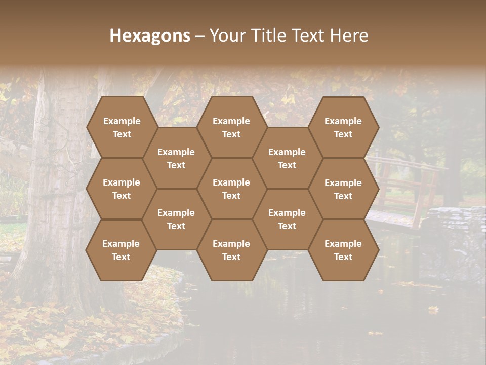 Autumn Bridge PowerPoint Template