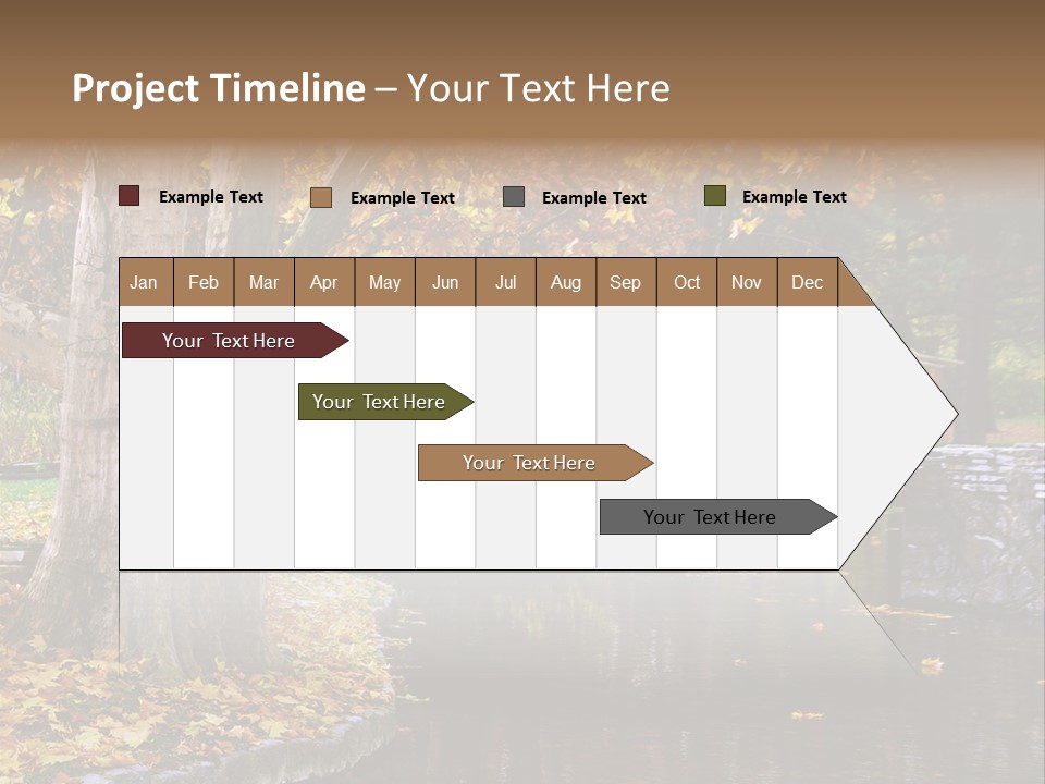 Autumn Bridge PowerPoint Template
