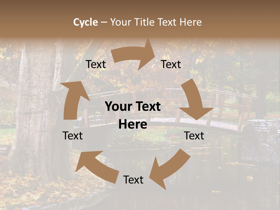 Autumn Bridge PowerPoint Template