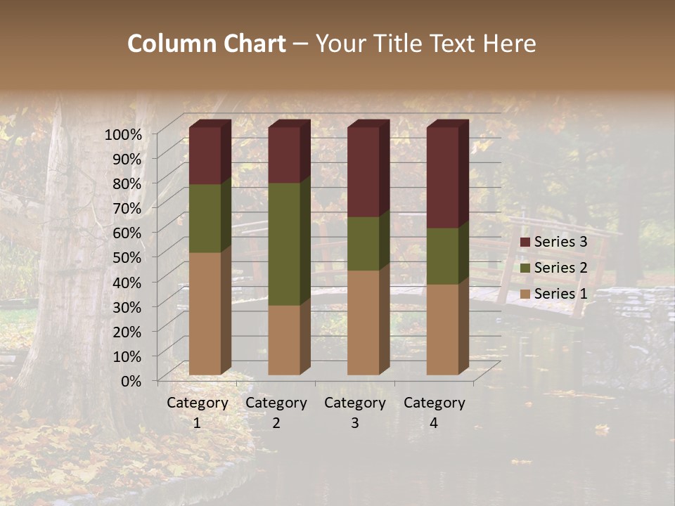 Autumn Bridge PowerPoint Template