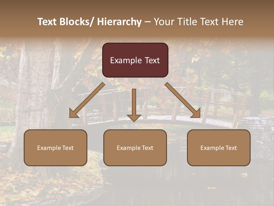 Autumn Bridge PowerPoint Template