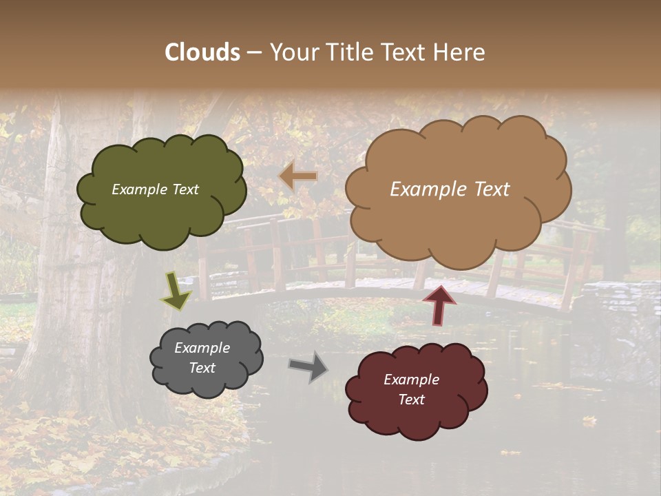 Autumn Bridge PowerPoint Template