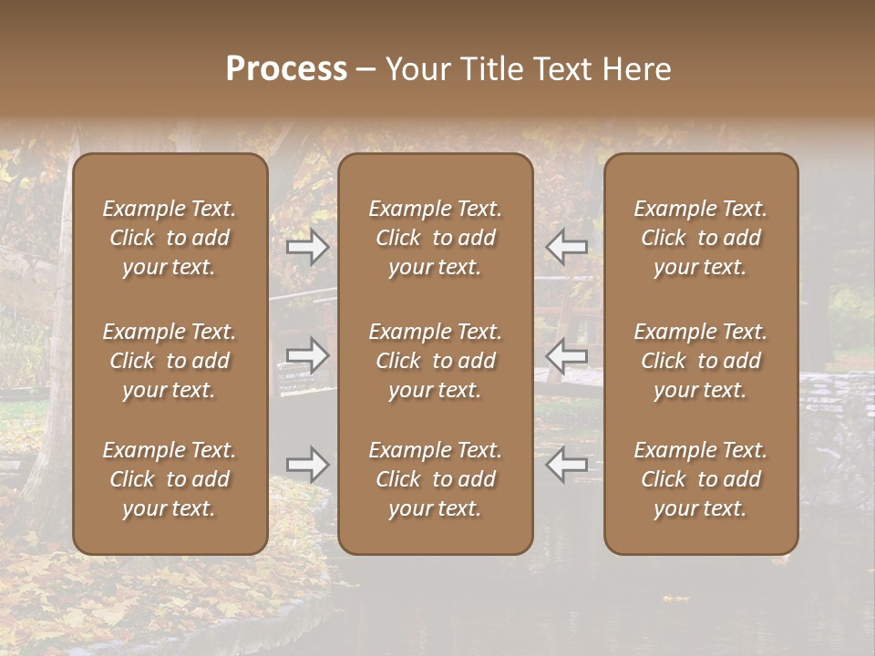 Autumn Bridge PowerPoint Template