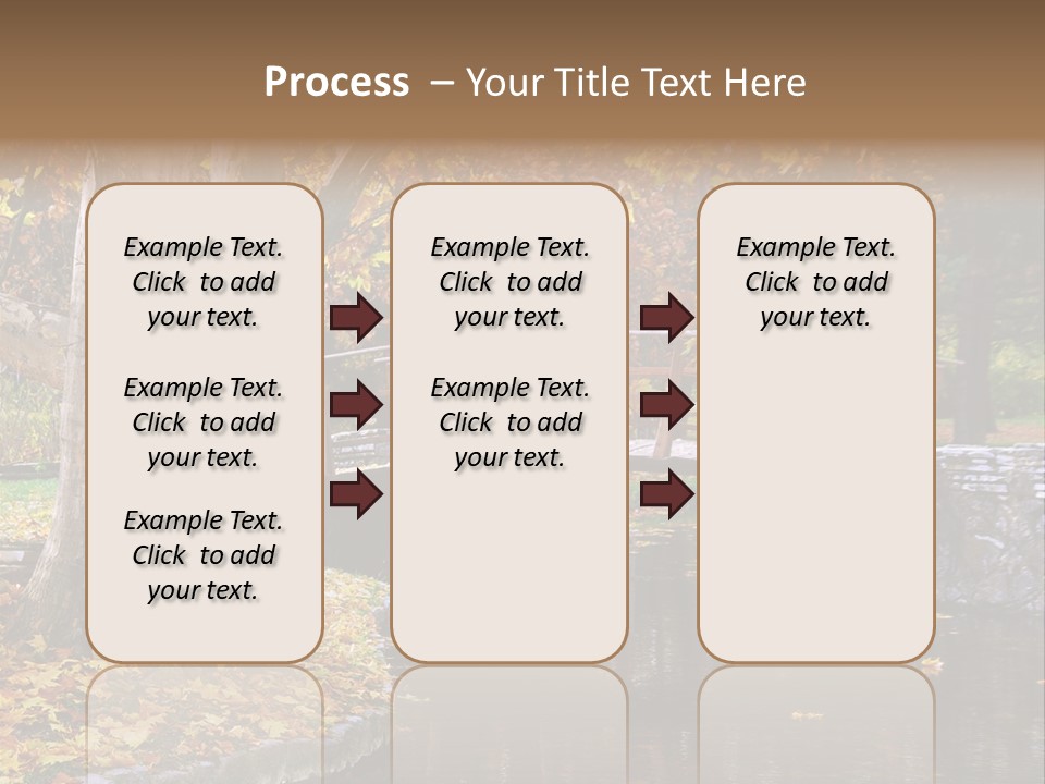 Autumn Bridge PowerPoint Template