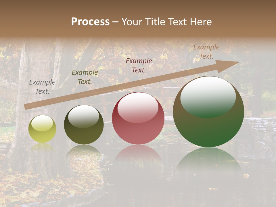 Autumn Bridge PowerPoint Template
