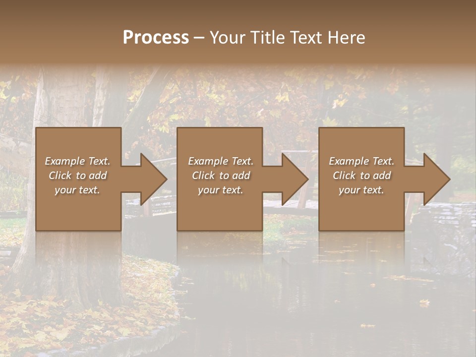 Autumn Bridge PowerPoint Template
