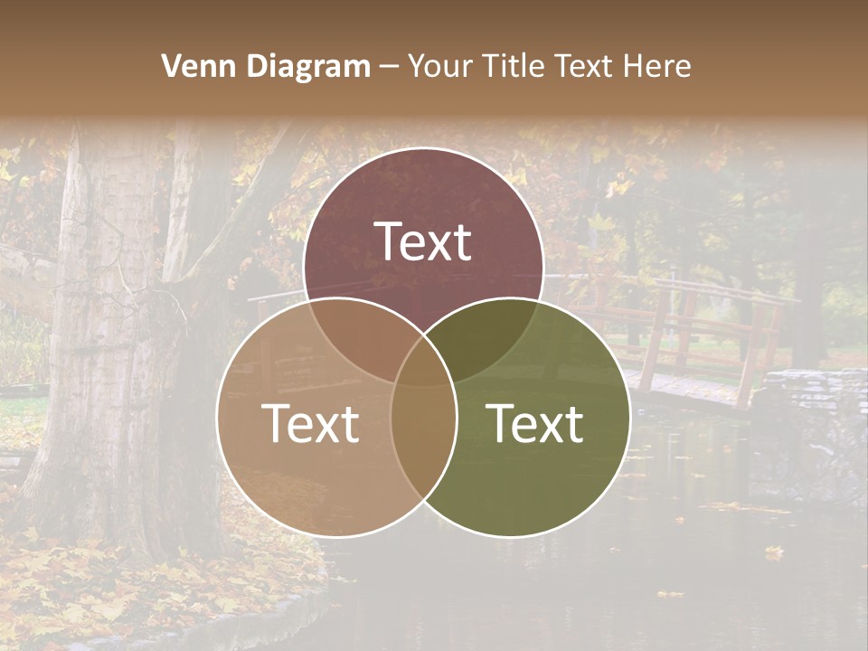 Autumn Bridge PowerPoint Template