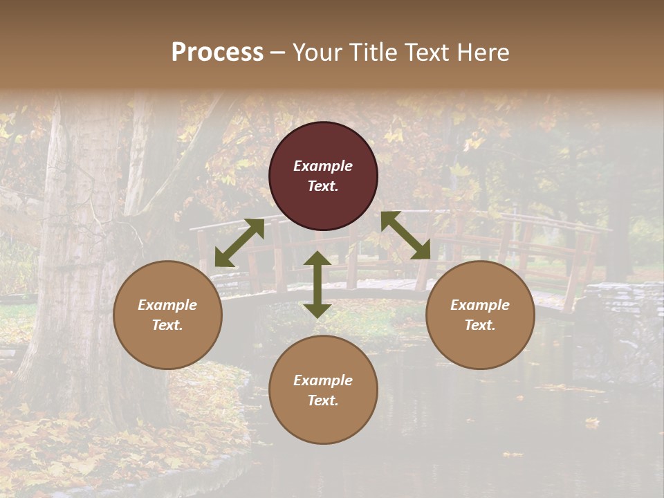 Autumn Bridge PowerPoint Template