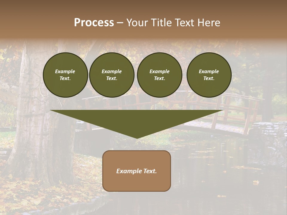 Autumn Bridge PowerPoint Template