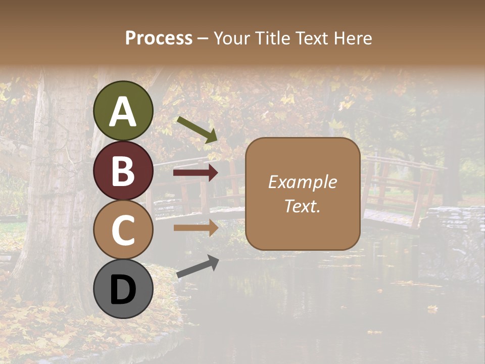Autumn Bridge PowerPoint Template