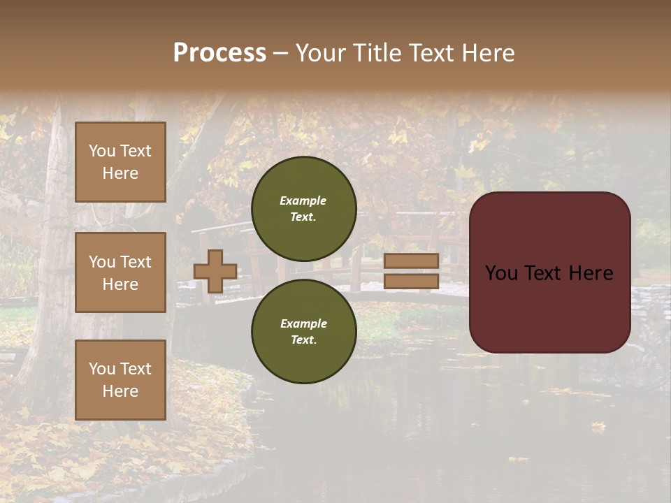 Autumn Bridge PowerPoint Template
