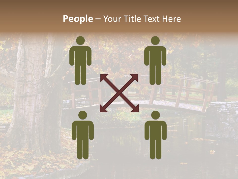 Autumn Bridge PowerPoint Template