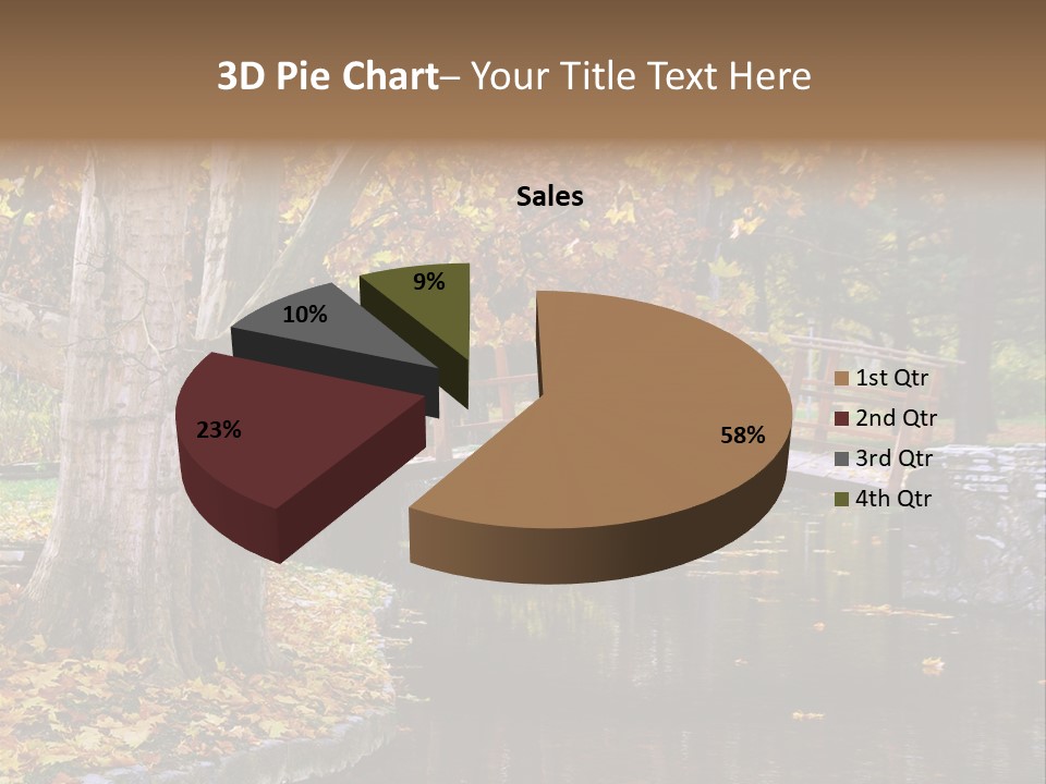 Autumn Bridge PowerPoint Template