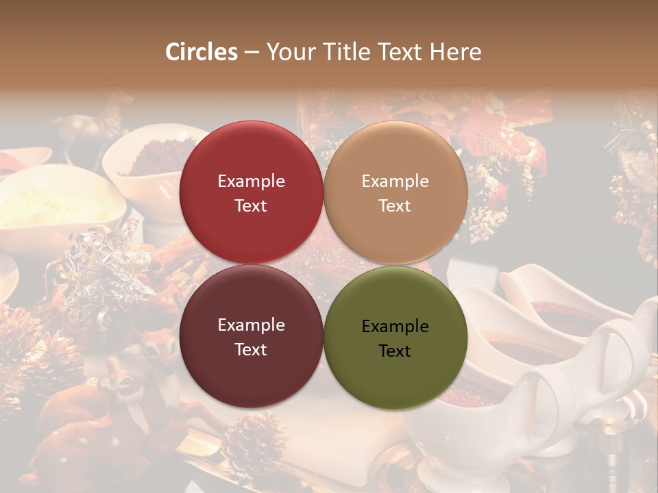 Vianoce Jedlo PowerPoint Template