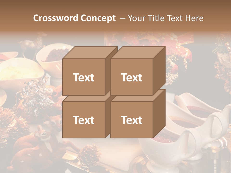 Vianoce Jedlo PowerPoint Template