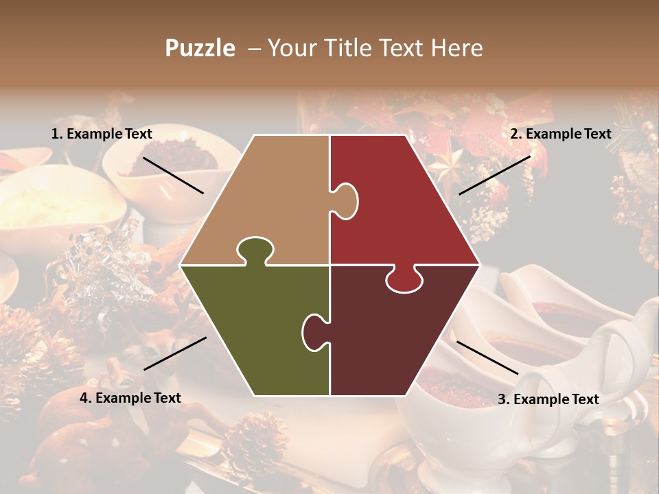 Vianoce Jedlo PowerPoint Template