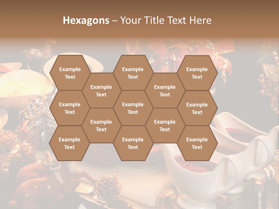 Vianoce Jedlo PowerPoint Template